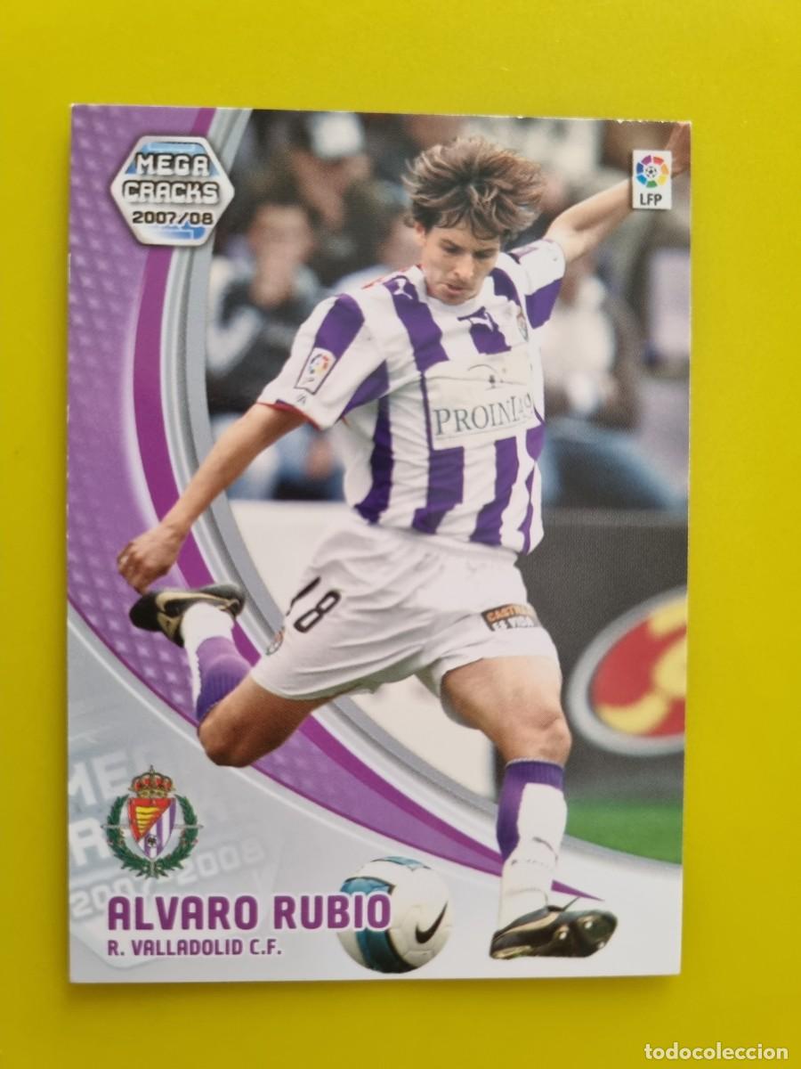 Figurine di Calcio: CROMO FUTBOL MEGACRACKS 316 ALVARO RUBIO REAL VALLADOLID 07 08 2007 2008 AR1026