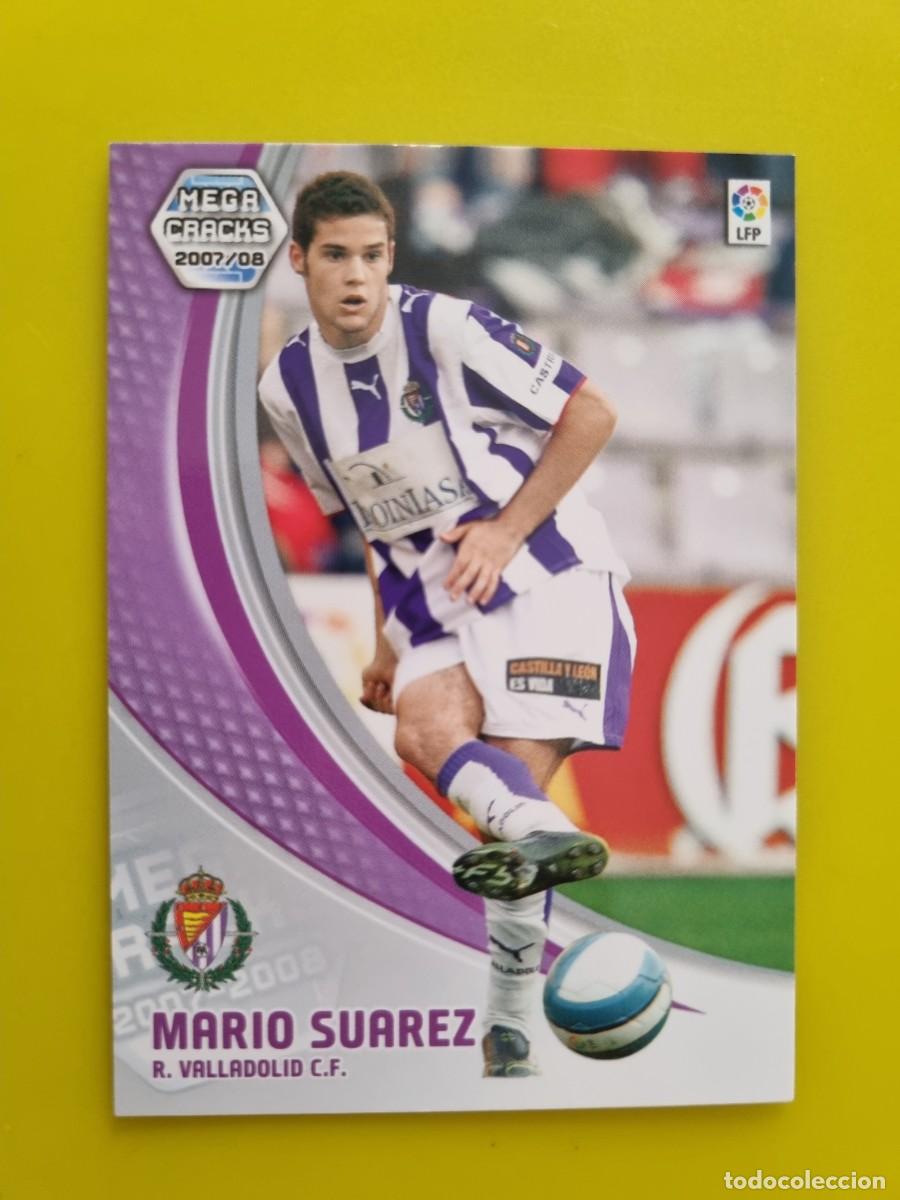 Figurine di Calcio: CROMO FUTBOL MEGACRACKS 317 MARIO SUAREZ REAL VALLADOLID 07 08 2007 2008 AR1026