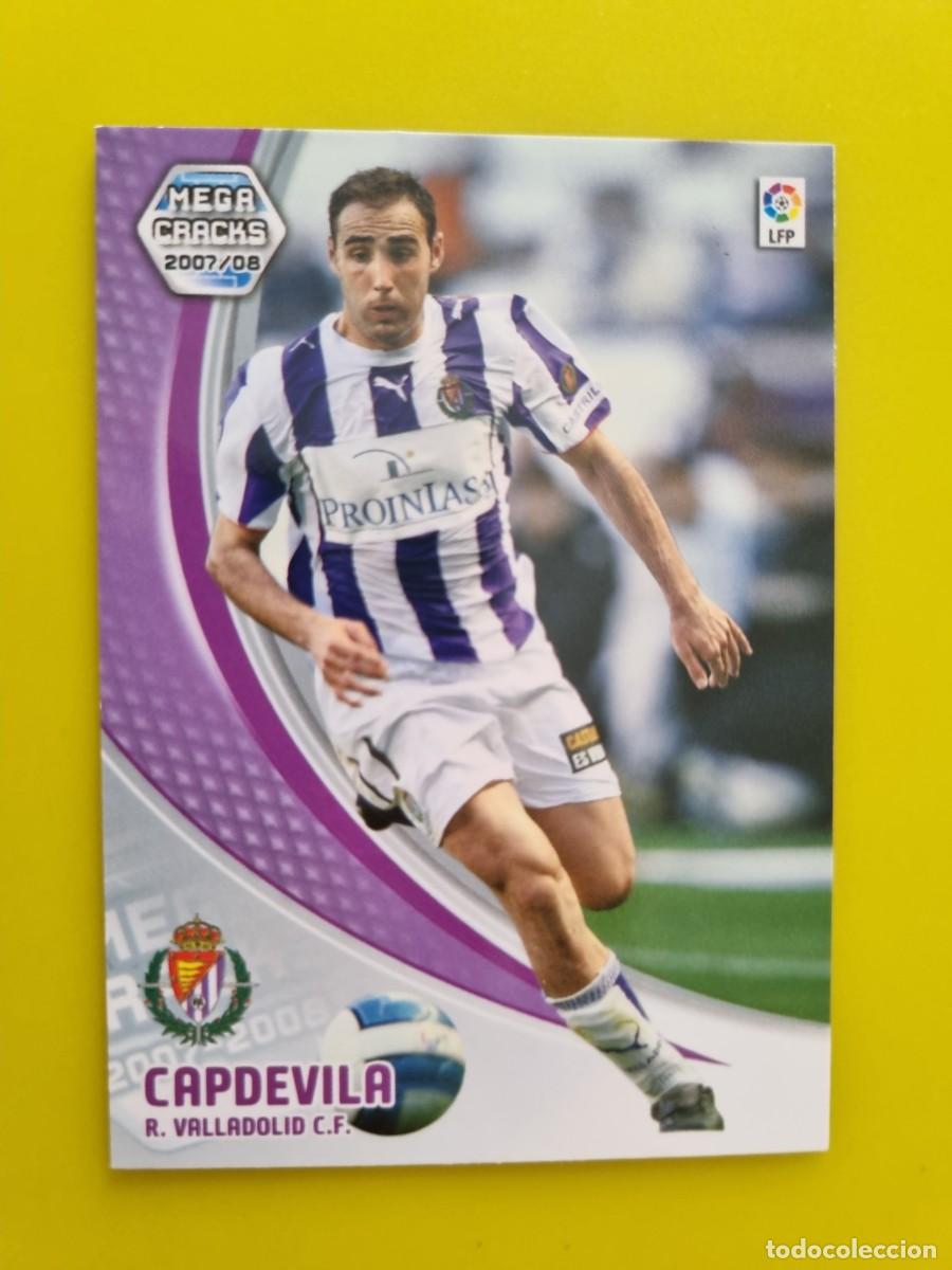 Cromos de f&uacute;tbol: CROMO FUTBOL MEGACRACKS 321 CAPDEVILLA REAL VALLADOLID 07 08 2007 2008 AR1026