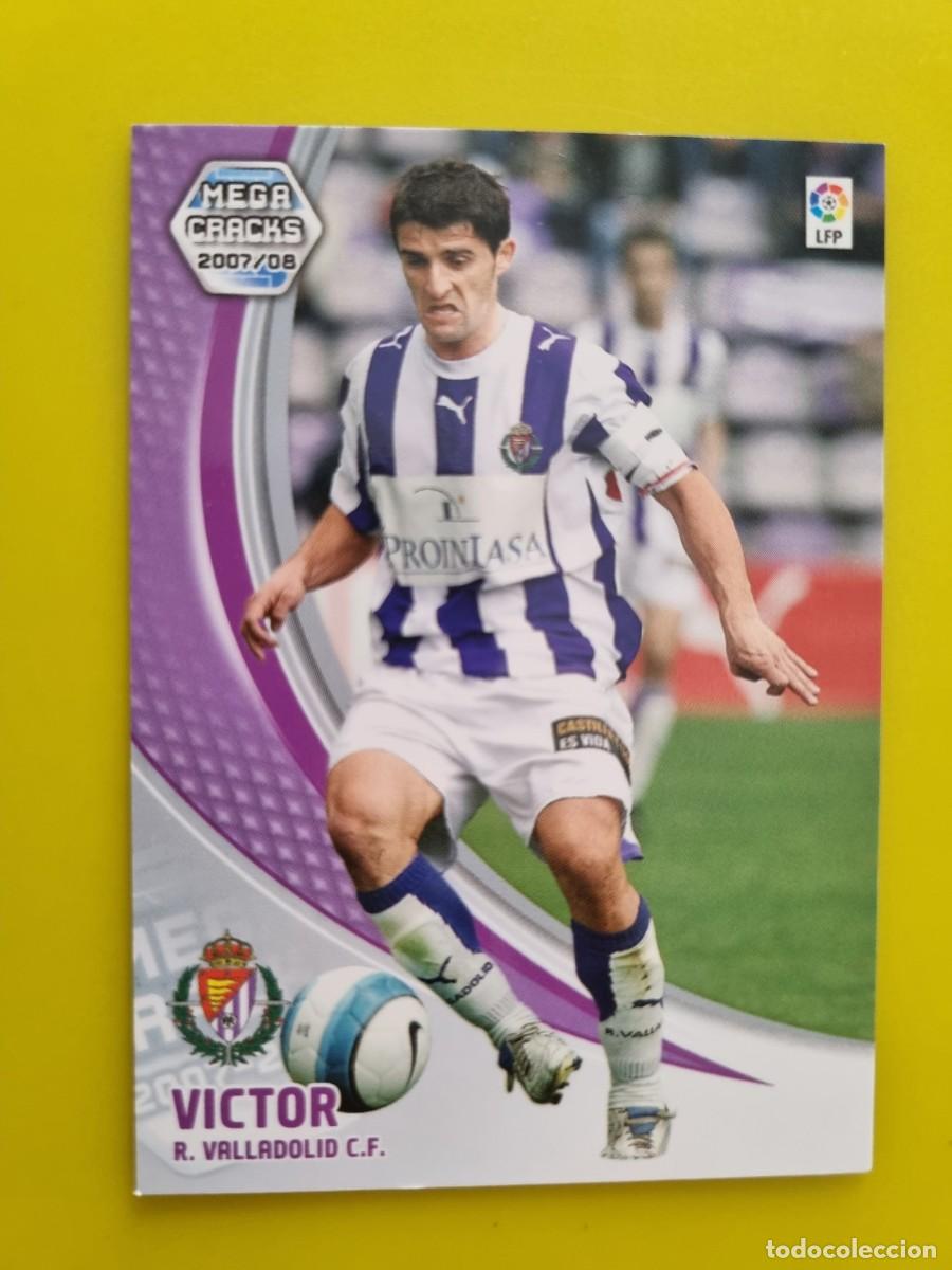 Cromos de f&uacute;tbol: CROMO FUTBOL MEGACRACKS 322 VICTOR REAL VALLADOLID 07 08 2007 2008 AR1026
