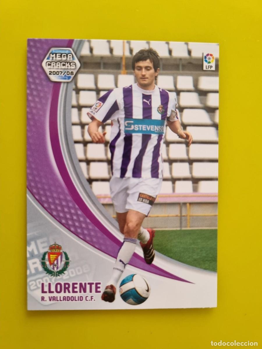 Cromos de f&uacute;tbol: CROMO FUTBOL MEGACRACKS 323 LLORENTE REAL VALLADOLID 07 08 2007 2008 AR1026