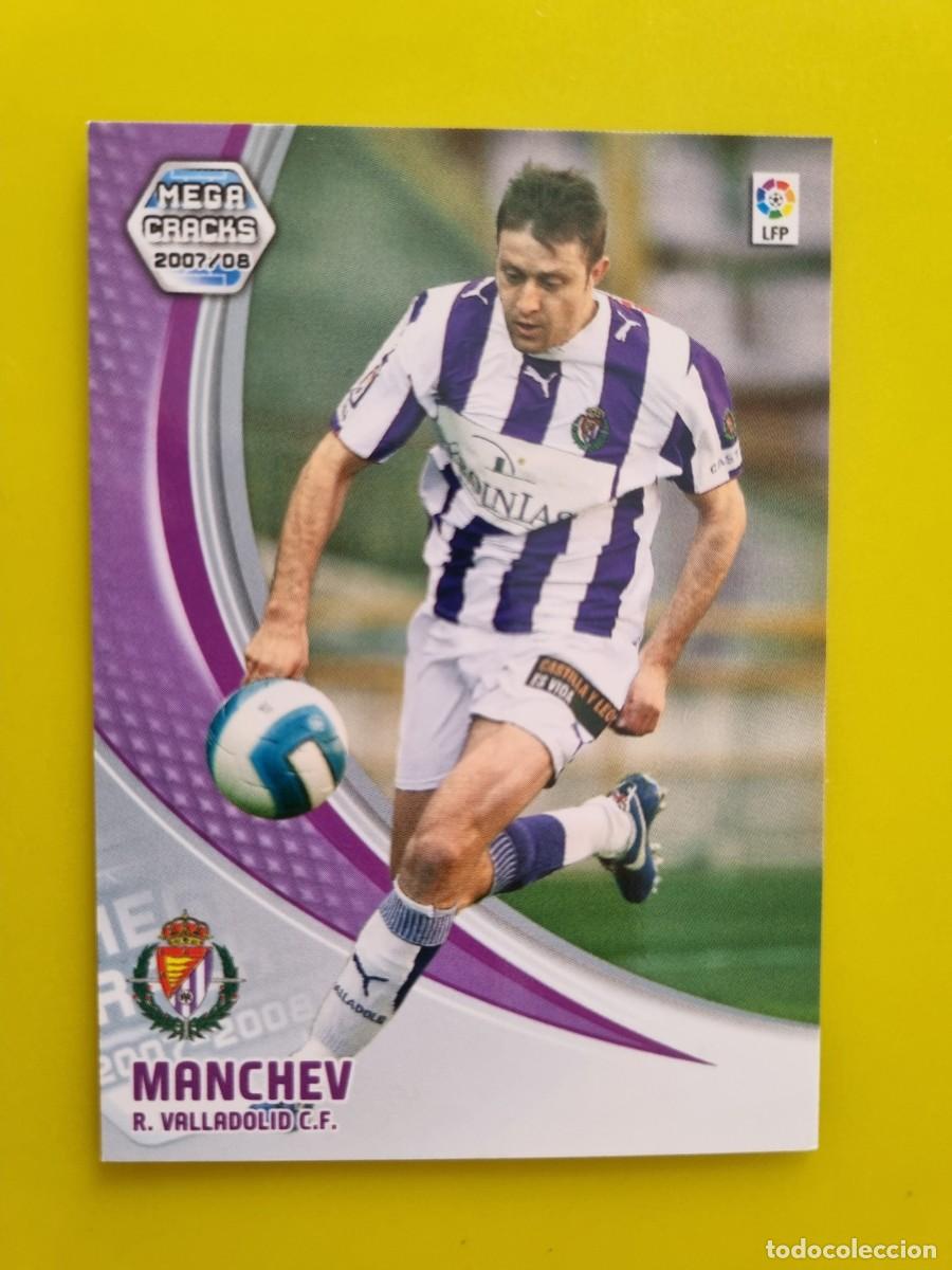 Cromos de f&uacute;tbol: CROMO FUTBOL MEGACRACKS 324 MANCHEV REAL VALLADOLID 07 08 2007 2008 AR1026