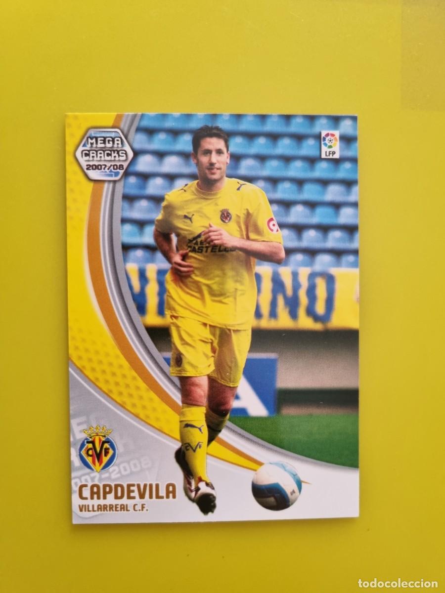 Cromos de f&uacute;tbol: CROMO FUTBOL MEGACRACKS 447 CAPDEVILA VILLARREAL CF FICHAJE 07 08 2007 2008 AR1026