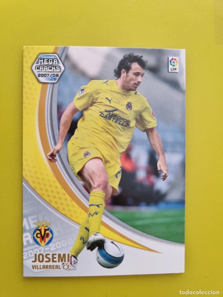 Cromos de f&uacute;tbol: CROMO FUTBOL MEGACRACKS 328 JOSEMI VILLARREAL CF 07 08 2007 2008 AR1026