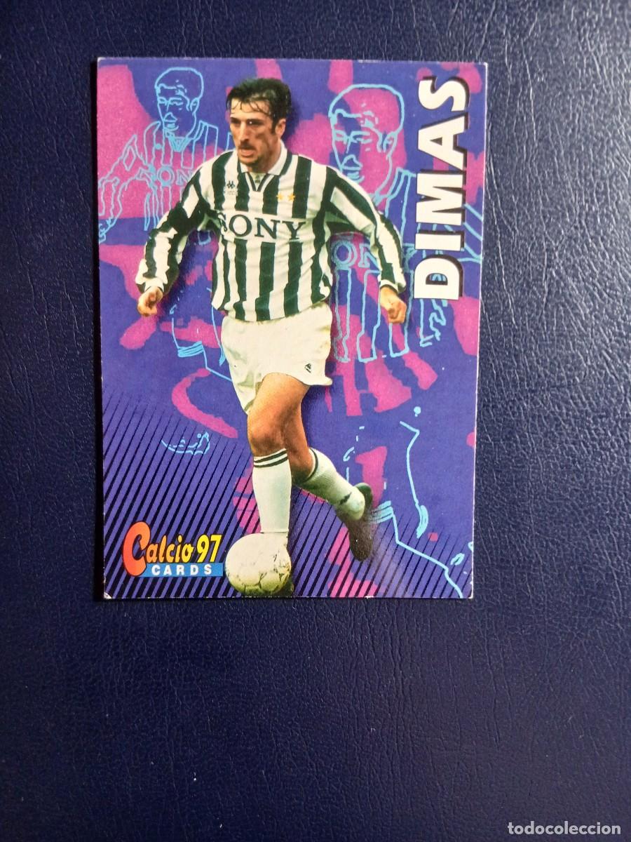 Cromos de f&uacute;tbol: 158 Dimas - Juventus - Calcio Cards 97 - Panini - Calciatori 1996 1997
