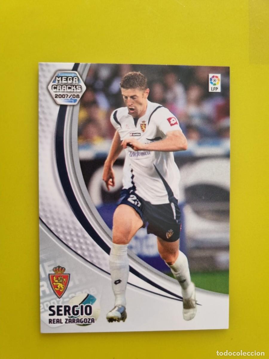 Cromos de f&uacute;tbol: CROMO FUTBOL MEGACRACKS 347 SERGIO REAL ZARAGOZA 07 08 2007 2008 AR1026