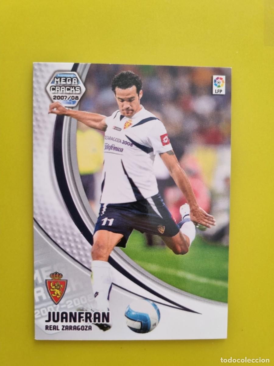 Cromos de f&uacute;tbol: CROMO FUTBOL MEGACRACKS 348 JUANFRAN REAL ZARAGOZA 07 08 2007 2008 AR1026