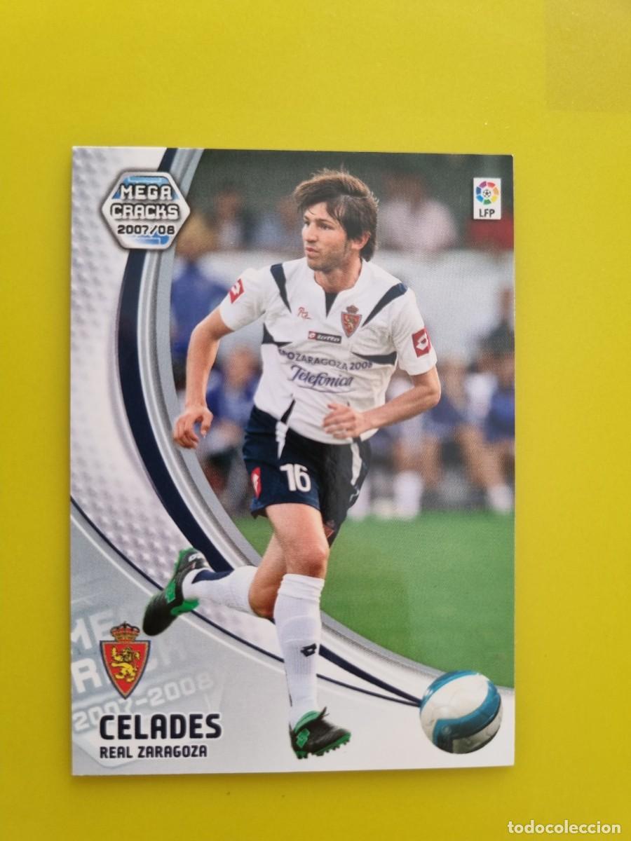 Cromos de f&uacute;tbol: CROMO FUTBOL MEGACRACKS 352 CELADES REAL ZARAGOZA 07 08 2007 2008 AR1026