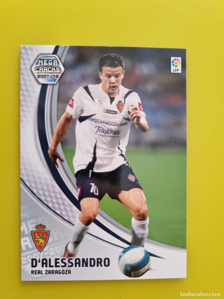 Cromos de f&uacute;tbol: CROMO FUTBOL MEGACRACKS 354 D'ALESSANDRO REAL ZARAGOZA 07 08 2007 2008 AR1026