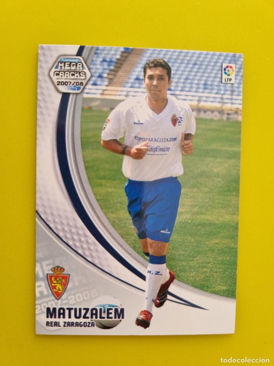 Cromos de f&uacute;tbol: CROMO FUTBOL MEGACRACKS 355 MATUZALEM REAL ZARAGOZA 07 08 2007 2008 AR1026