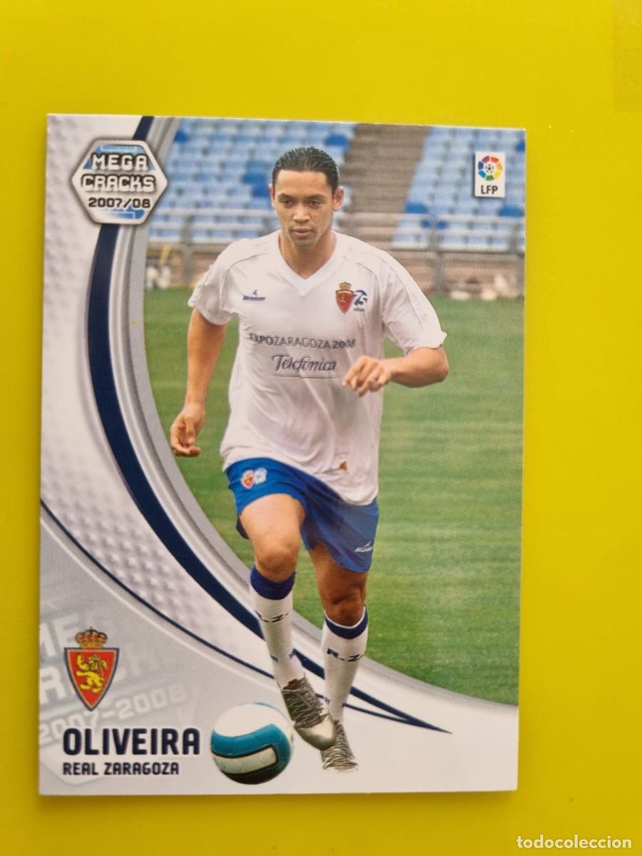 Cromos de f&uacute;tbol: CROMO FUTBOL MEGACRACKS 358 OLIVEIRA REAL ZARAGOZA 07 08 2007 2008 AR1026