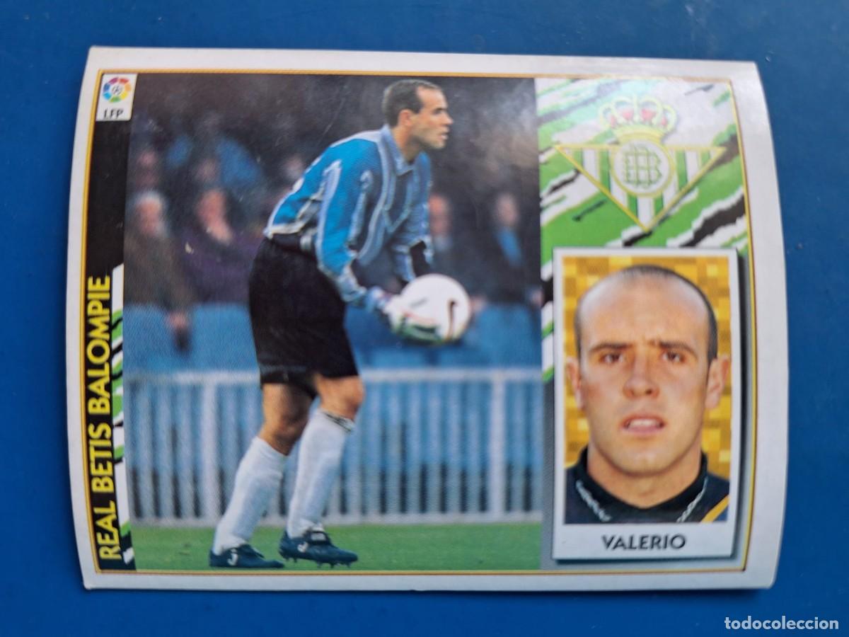Fu&szlig;ball-Sticker: Este 97 98 1997 1998 Real Betis Valerio coloca sin pegar nuevo