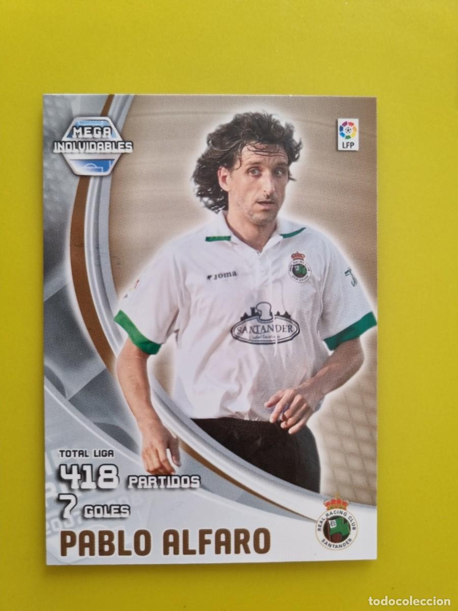 Fu&szlig;ball-Sticker: CROMO FUTBOL MEGACRACKS 404 PABLO ALFARO R. SANTANDER MEGA INDOLVIDABLES 07 08 2007 2008 AR1026