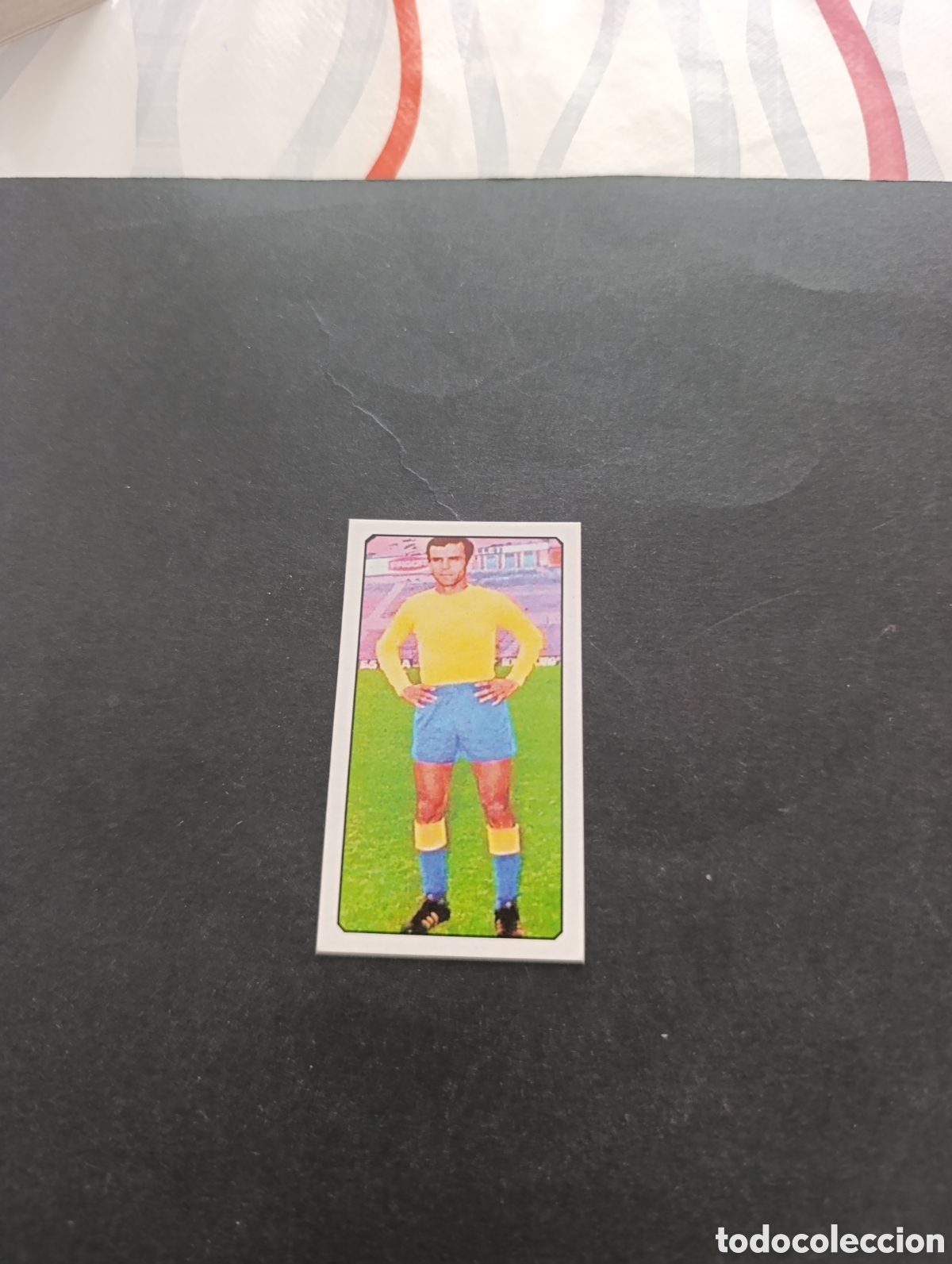 Cromos de f&uacute;tbol: Cromo Pepe Juan UD Las Palmas Liga Este 77 78, ampliaci&oacute;n de la colecci&oacute;n.