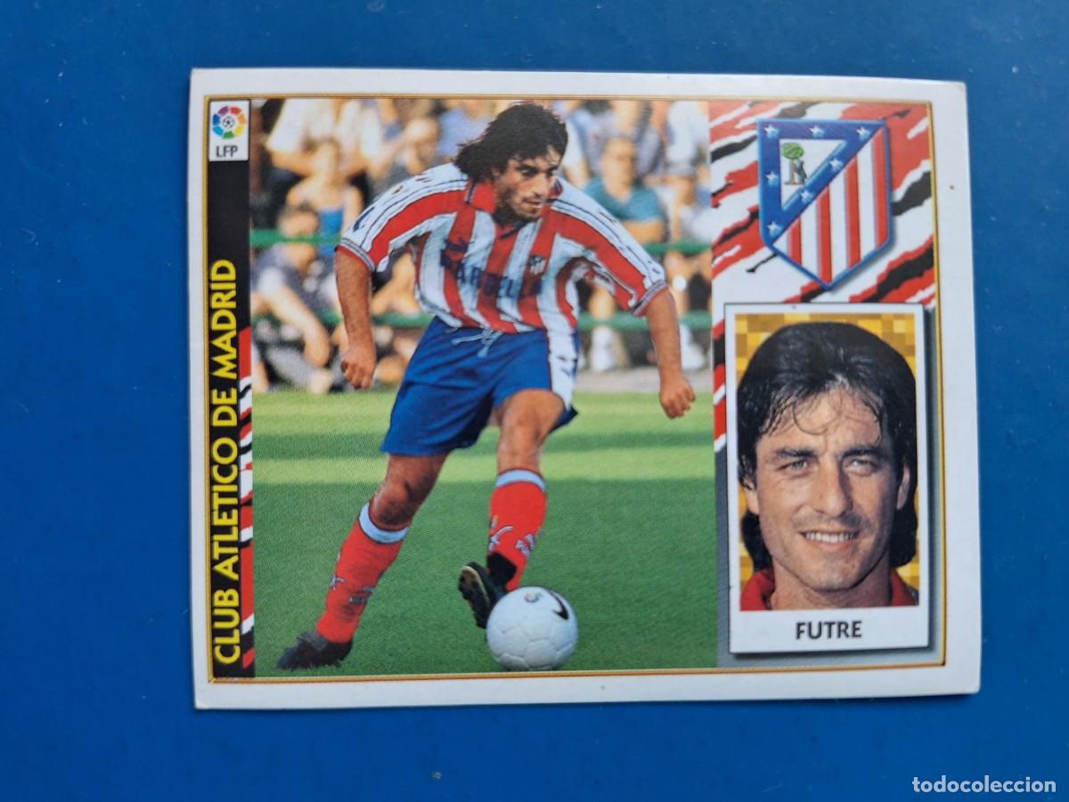 Cromos de f&uacute;tbol: Este 97 98 1997 1998 At Atletico de Madrid Futre Ultimos Fichajes UF 28 Fichaje sin pegar nuevo