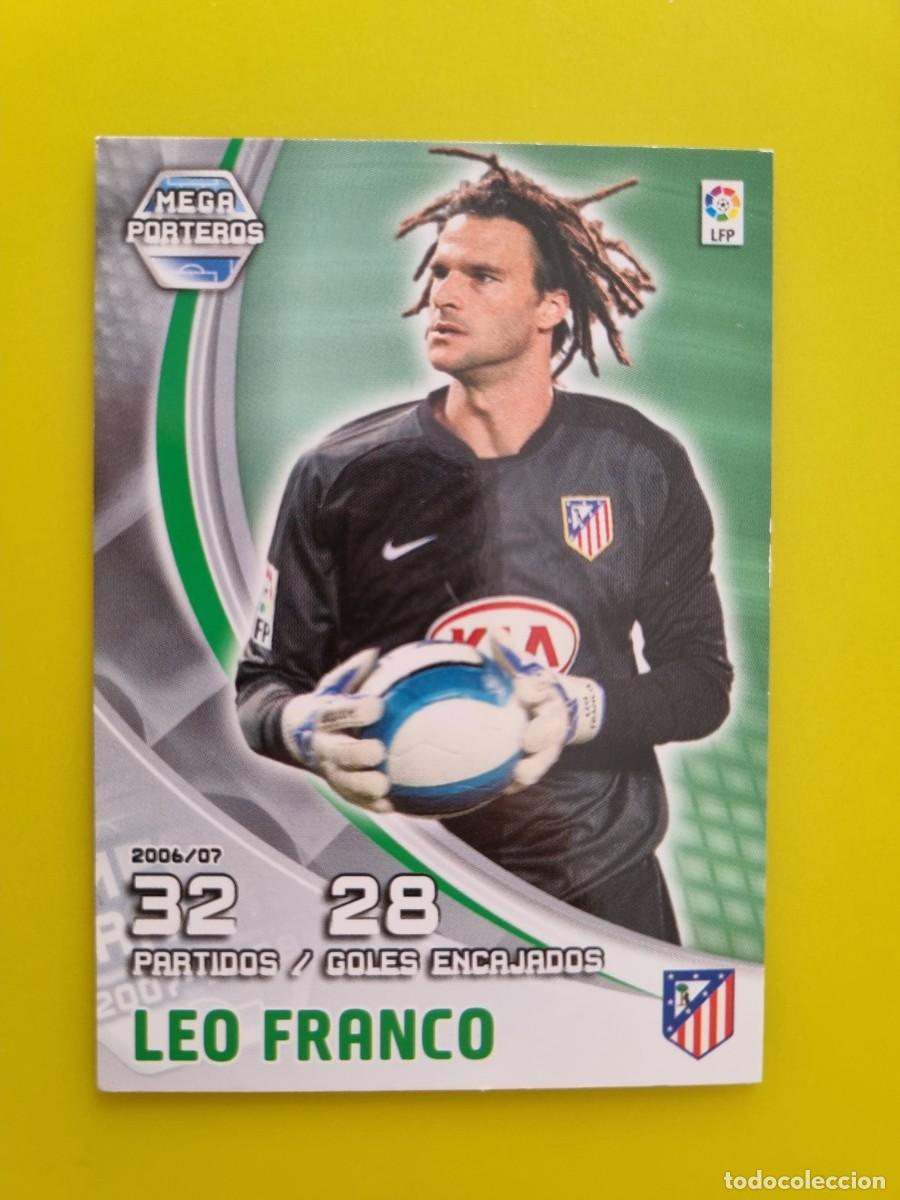 Cromos de f&uacute;tbol: CROMO FUTBOL MEGACRACKS 393 LEO FRANCO AT DE MADRID MEGA PORTEROS 07 08 2007 2008 AR1026