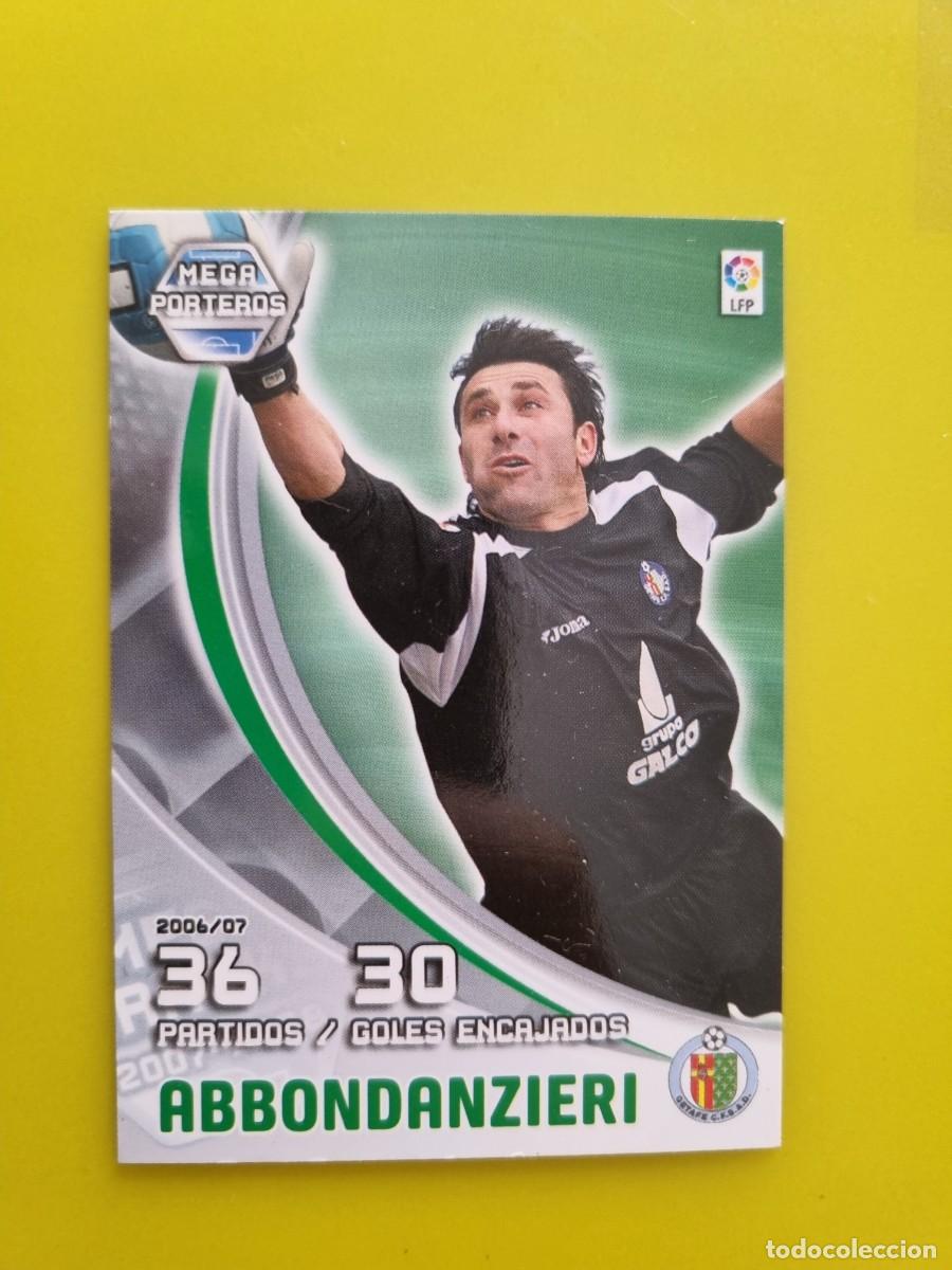 Cromos de f&uacute;tbol: CROMO FUTBOL MEGACRACKS 391 ABONDANZIERI GETAFE MEGA PORTEROS 07 08 2007 2008 AR1026