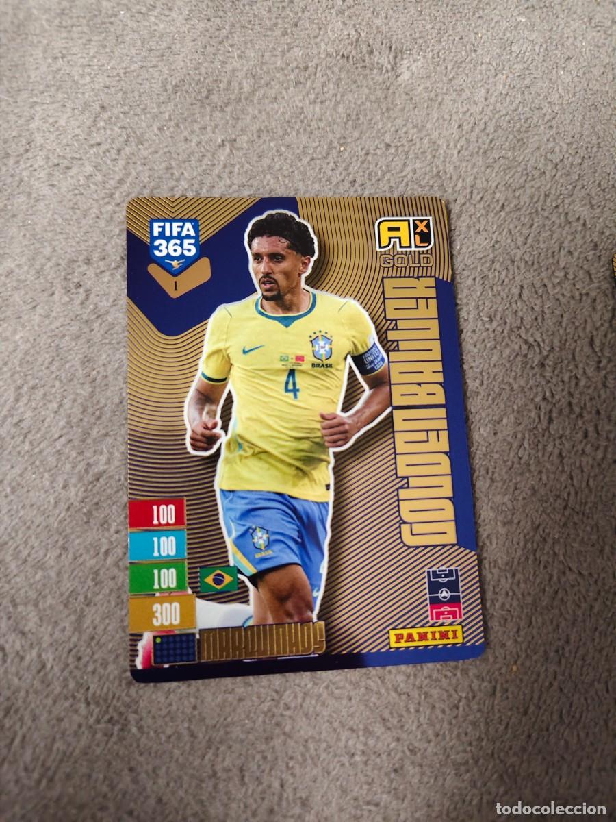 Cromos de f&uacute;tbol: 1 365 ADRENALYN 26 27 MARQUINHOS BRASIL GOLDEN BALLER 2026 2027 FIFA PANINI AAV