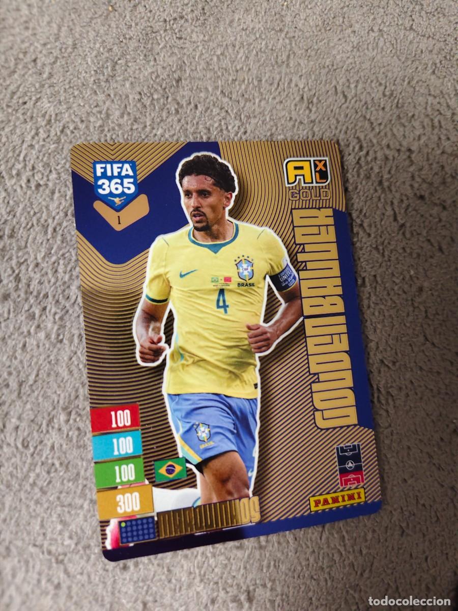 Cromos de f&uacute;tbol: 1 365 ADRENALYN 26 27 MARQUINHOS BRASIL GOLDEN BALLER 2026 2027 FIFA PANINI AAV