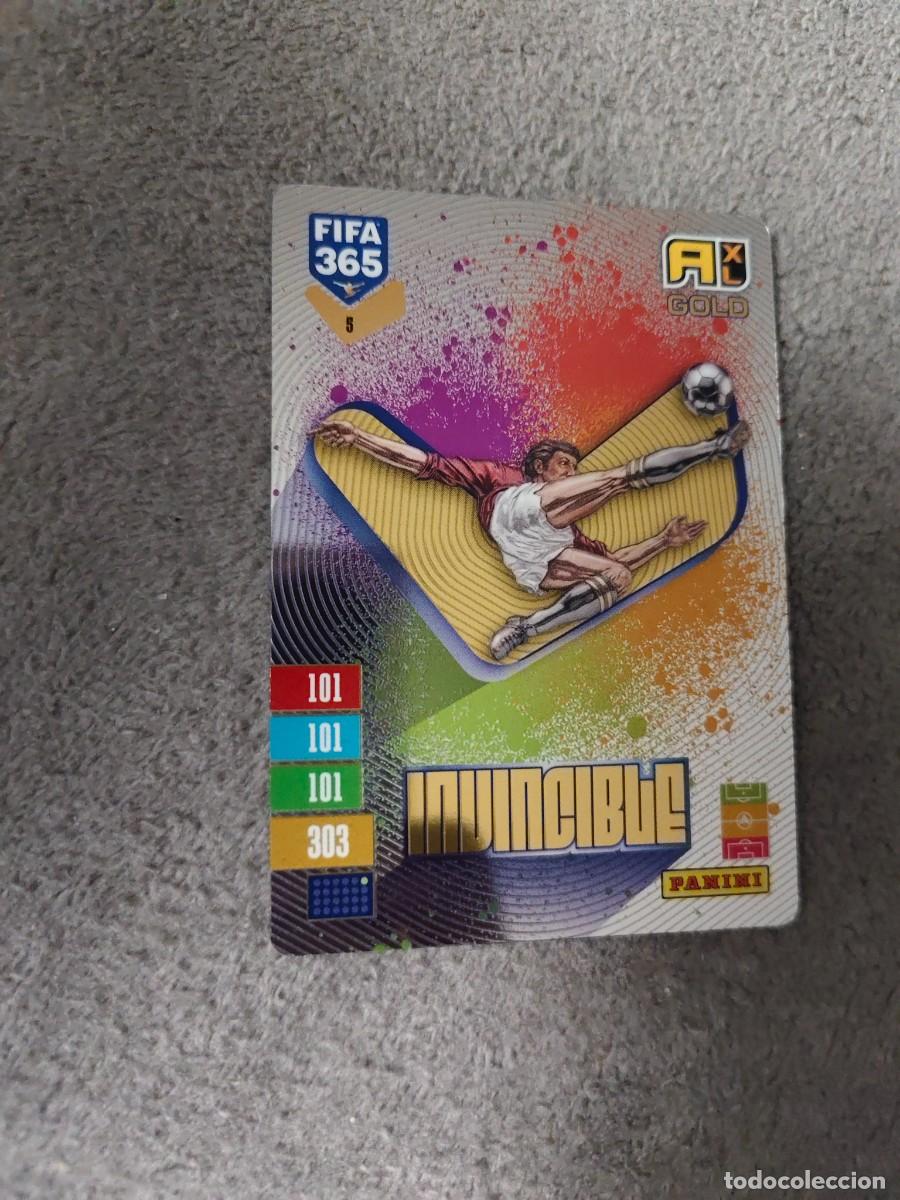 Cromos de f&uacute;tbol: 5 365 ADRENALYN 26 27 INVINCIBLE - LOGO - GOLDEN BALLER 2026 2027 FIFA PANINI AAV