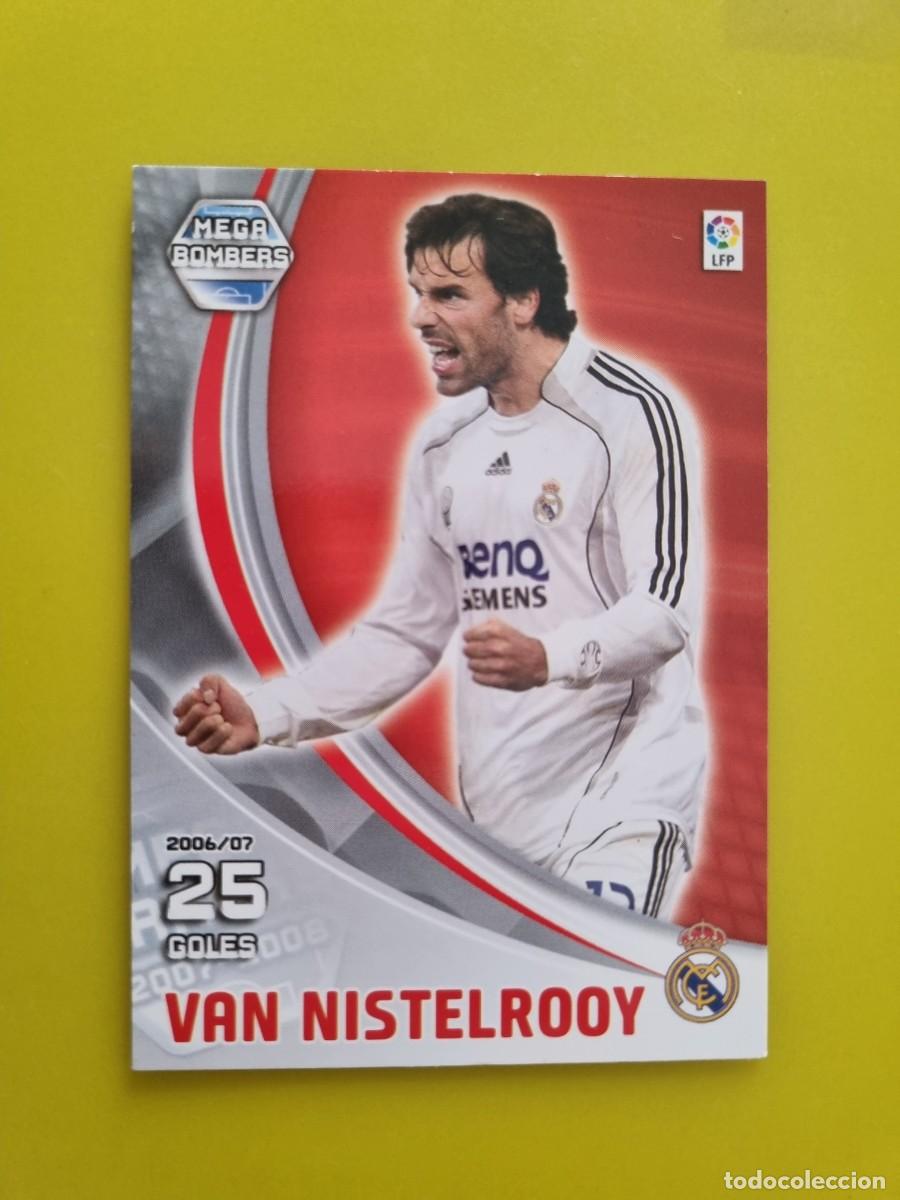 Cromos de f&uacute;tbol: CROMO FUTBOL MEGACRACKS 388 VAN NISTELROOY REAL MADRID MEGA BOMBERS 07 08 2007 2008 AR1026