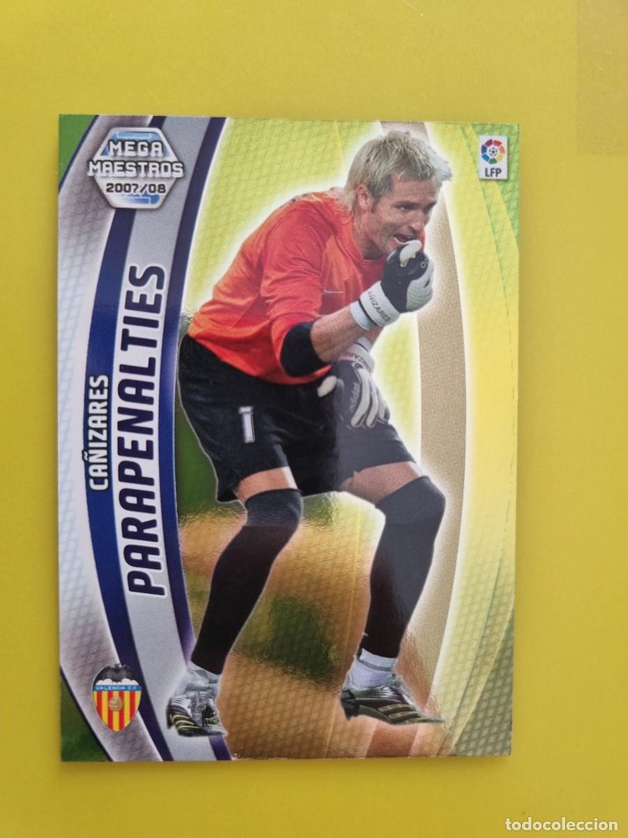 Cromos de f&uacute;tbol: CROMO FUTBOL MEGACRACKS 411 CA&Ntilde;IZARES VALENCIA MEGA MAESTROS 07 08 2007 2008 AR1026