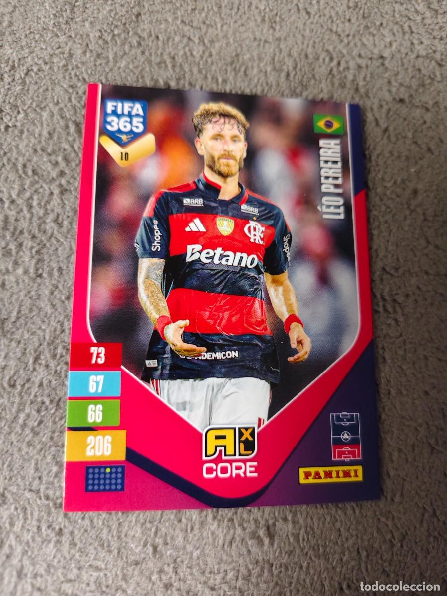 Cromos de f&uacute;tbol: 10 365 ADRENALYN 26 27 L&Eacute;O PEREIRA CR FLAMENGO BASE CARD CORE 2026 2027 FIFA PANINI AAV