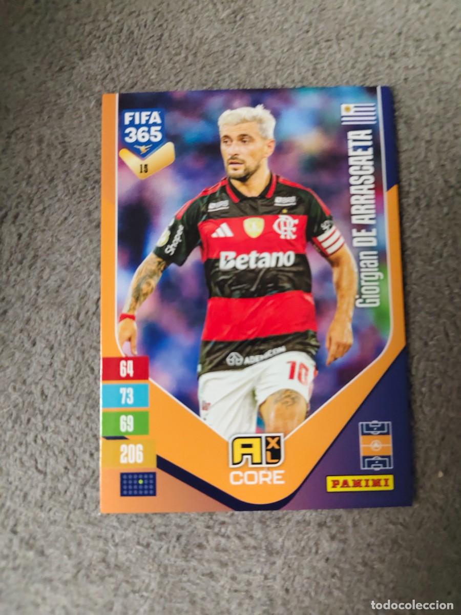 Cromos de Futebol: 15 365 ADRENALYN 26 27 GIORGIAN DE ARRASCAETA CR FLAMENGO BASE CARD CORE 2026 2027 FIFA PANINI AAV