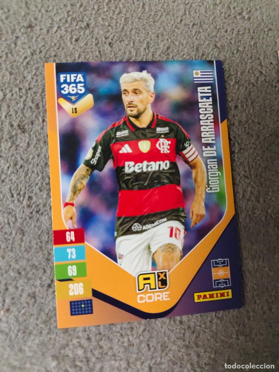 Cromos de Futebol: 15 365 ADRENALYN 26 27 GIORGIAN DE ARRASCAETA CR FLAMENGO BASE CARD CORE 2026 2027 FIFA PANINI AAV