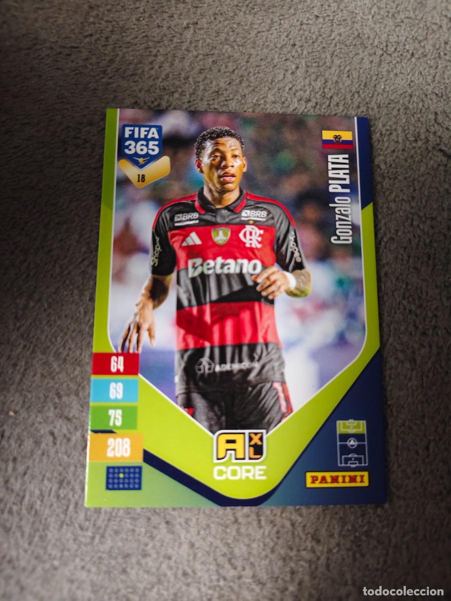 Cromos de f&uacute;tbol: 18 365 ADRENALYN 26 27 GONZALO PLATA CR FLAMENGO BASE CARD CORE 2026 2027 FIFA PANINI AAV