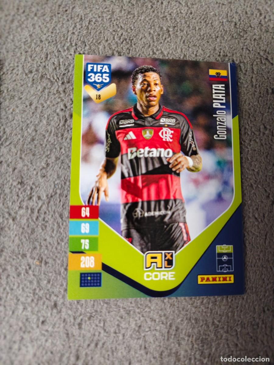 Cromos de f&uacute;tbol: 18 365 ADRENALYN 26 27 GONZALO PLATA CR FLAMENGO BASE CARD CORE 2026 2027 FIFA PANINI AAV
