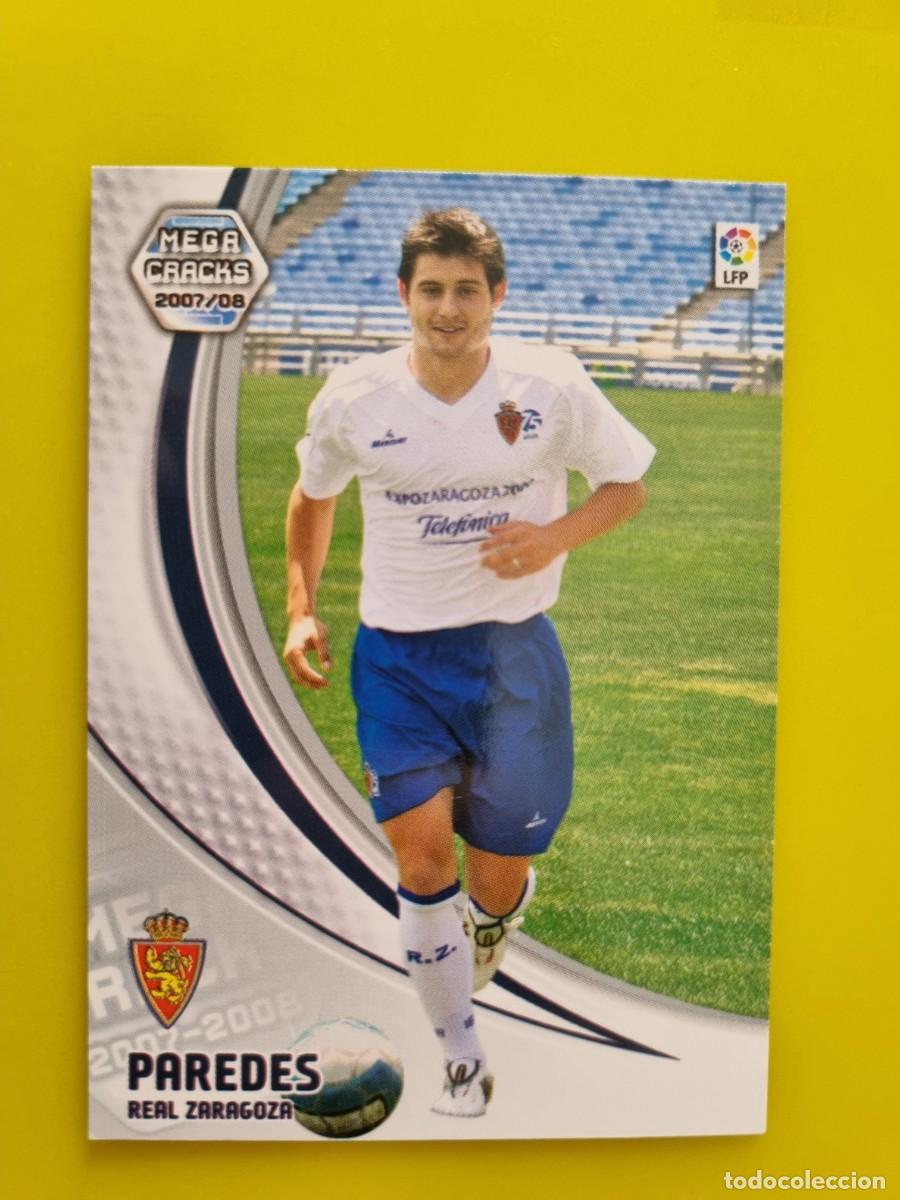 Cromos de f&uacute;tbol: CROMO FUTBOL MEGACRACKS 446 PAREDES REAL ZARAGOZA FICHAJE 07 08 2007 2008 AR1026
