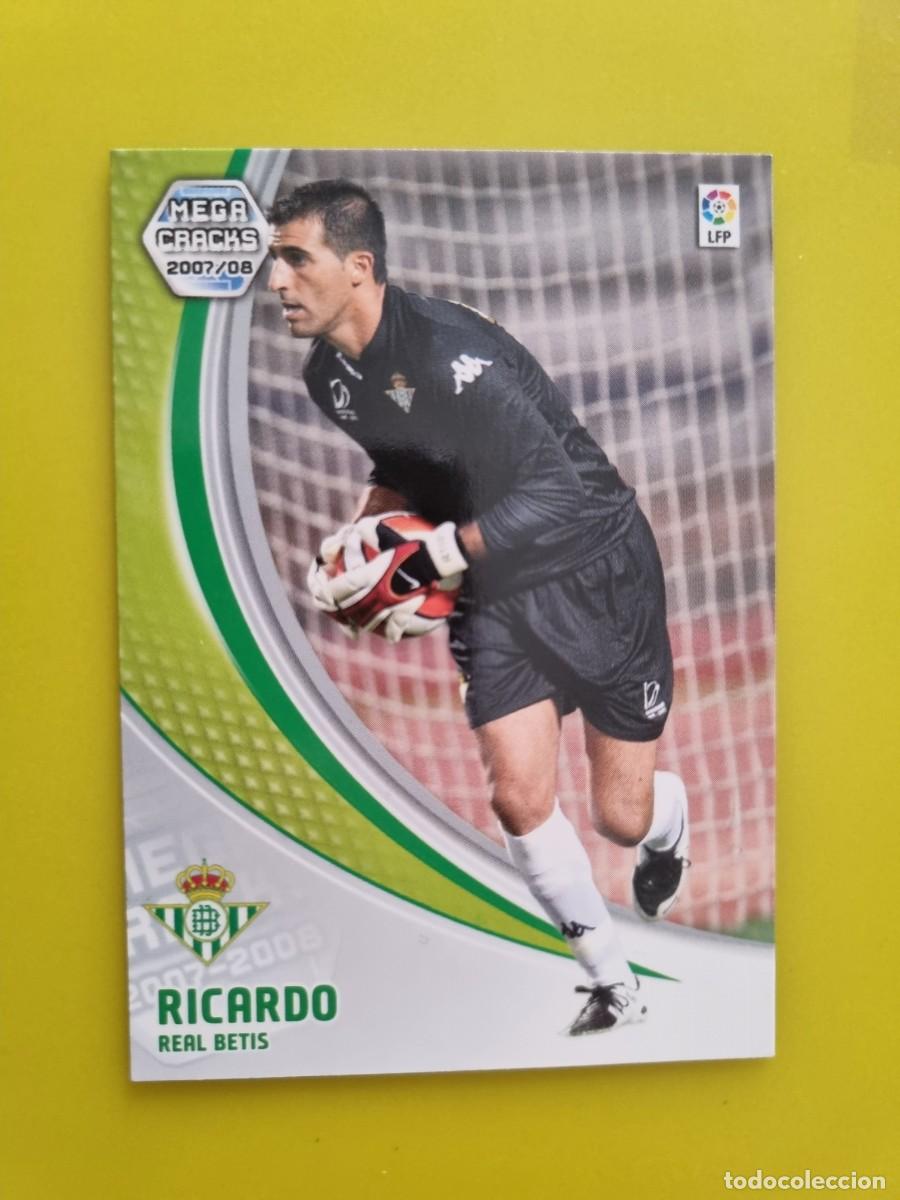Cromos de f&uacute;tbol: CROMO FUTBOL MEGACRACKS 468 RICARDO REAL BETIS FICHAJE 07 08 2007 2008 AR1026