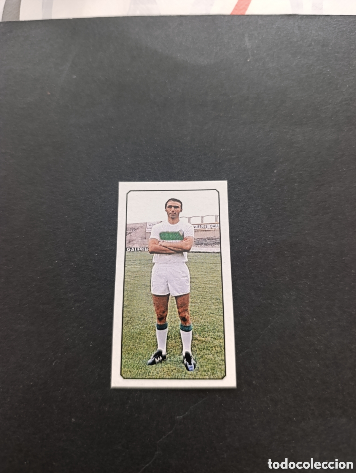 Fu&szlig;ball-Sticker: Cromo Ant&oacute;n Elche CF Liga Este 77 78, ampliaci&oacute;n de la colecci&oacute;n.