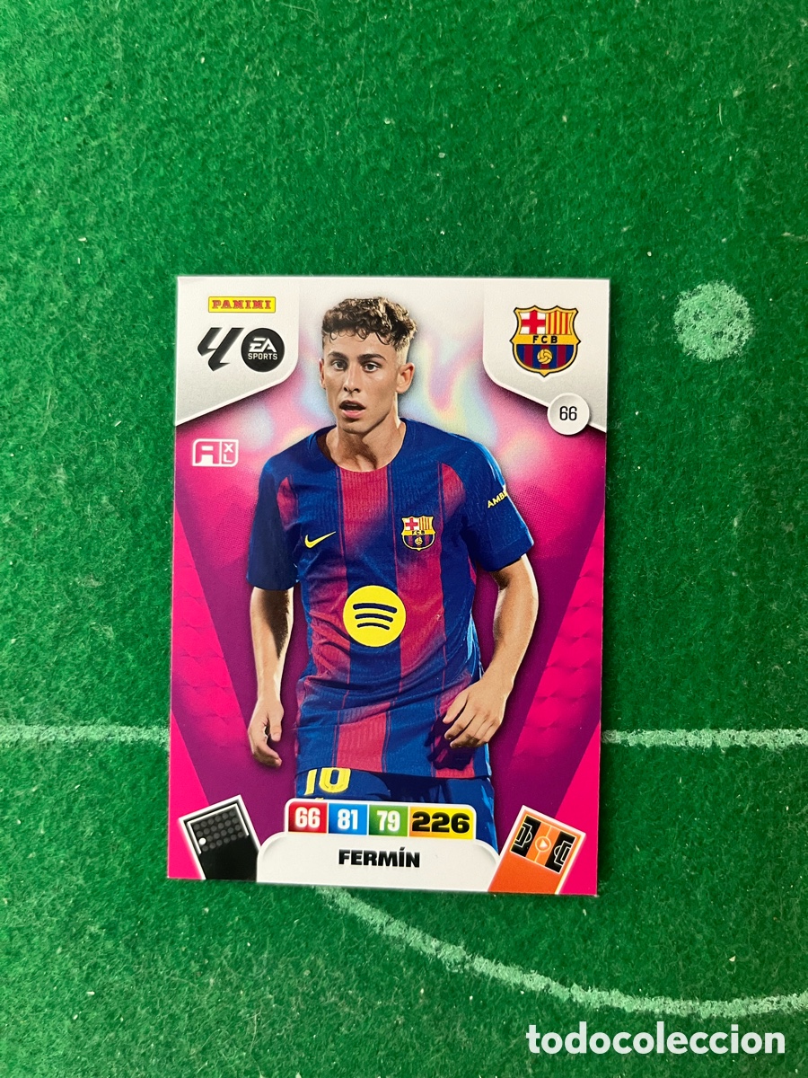 Fu&szlig;ball-Sticker: 66 FERM&Iacute;N ADRENALYN 2025 2026 PANINI
