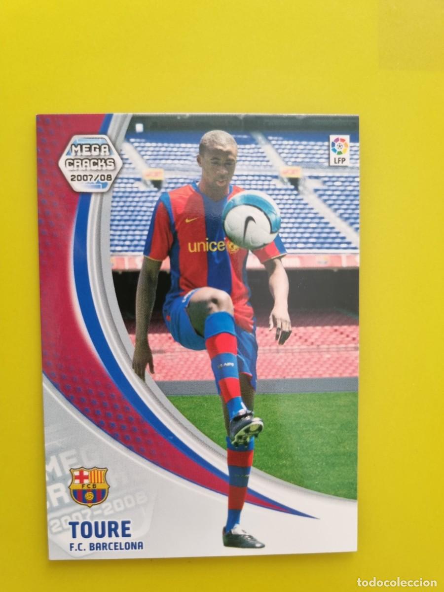 Fu&szlig;ball-Sticker: CROMO FUTBOL MEGACRACKS 444 TOURE FC BARCELONA FICHAJE 07 08 2007 2008 AR1026