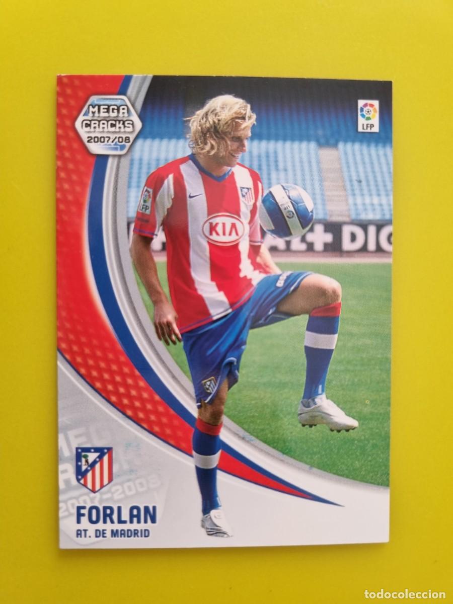 Fu&szlig;ball-Sticker: CROMO FUTBOL MEGACRACKS 454 FORLAN AT DE MADRID FICHAJE 07 08 2007 2008 AR1026