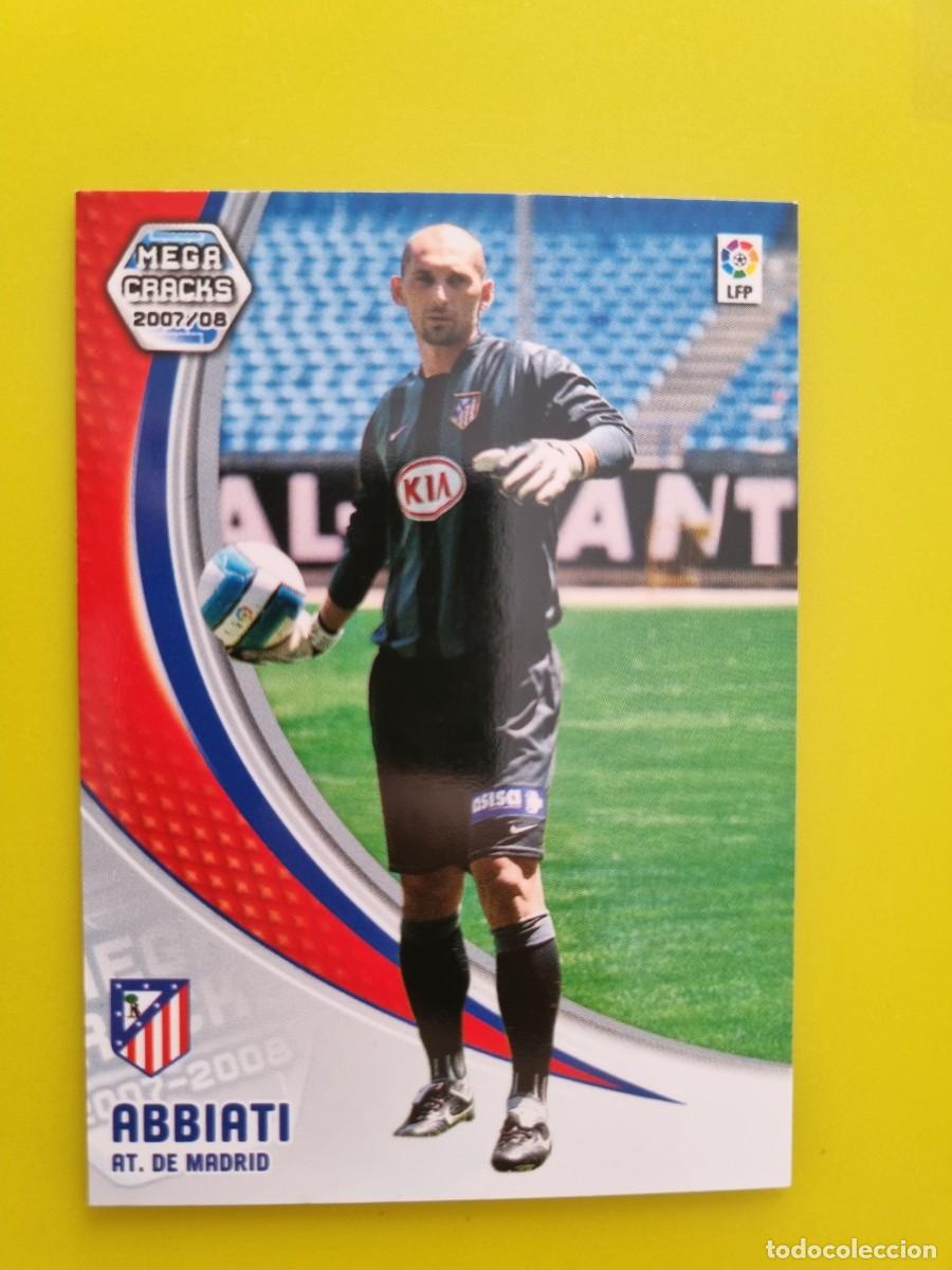 Fu&szlig;ball-Sticker: CROMO FUTBOL MEGACRACKS 445 ABBIATI AT DE MADRID FICHAJE 07 08 2007 2008 AR1026
