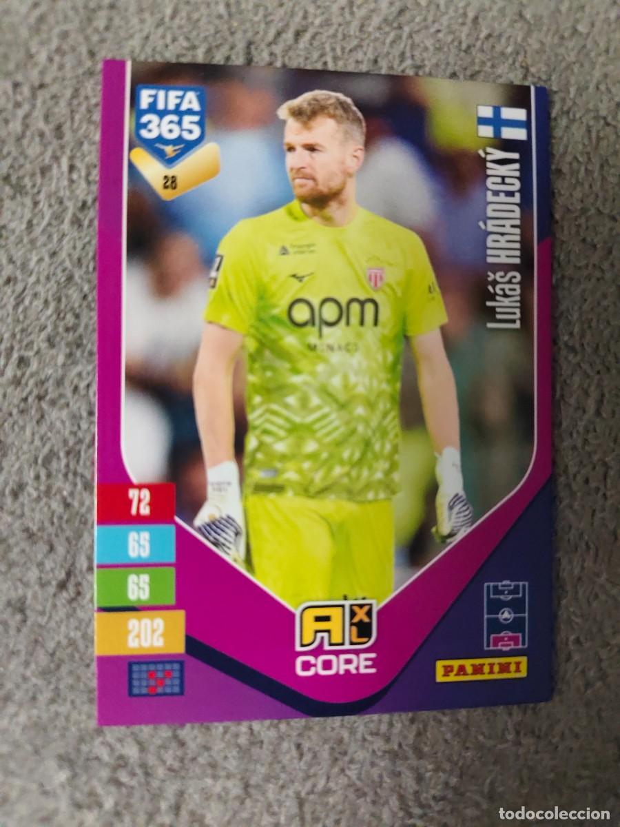 Fu&szlig;ball-Sticker: 28 365 ADRENALYN 26 27 LUK&Aacute;&Scaron; HRADECK&Yacute; AS MONACO BASE CARD CORE 2026 2027 FIFA PANINI AAV