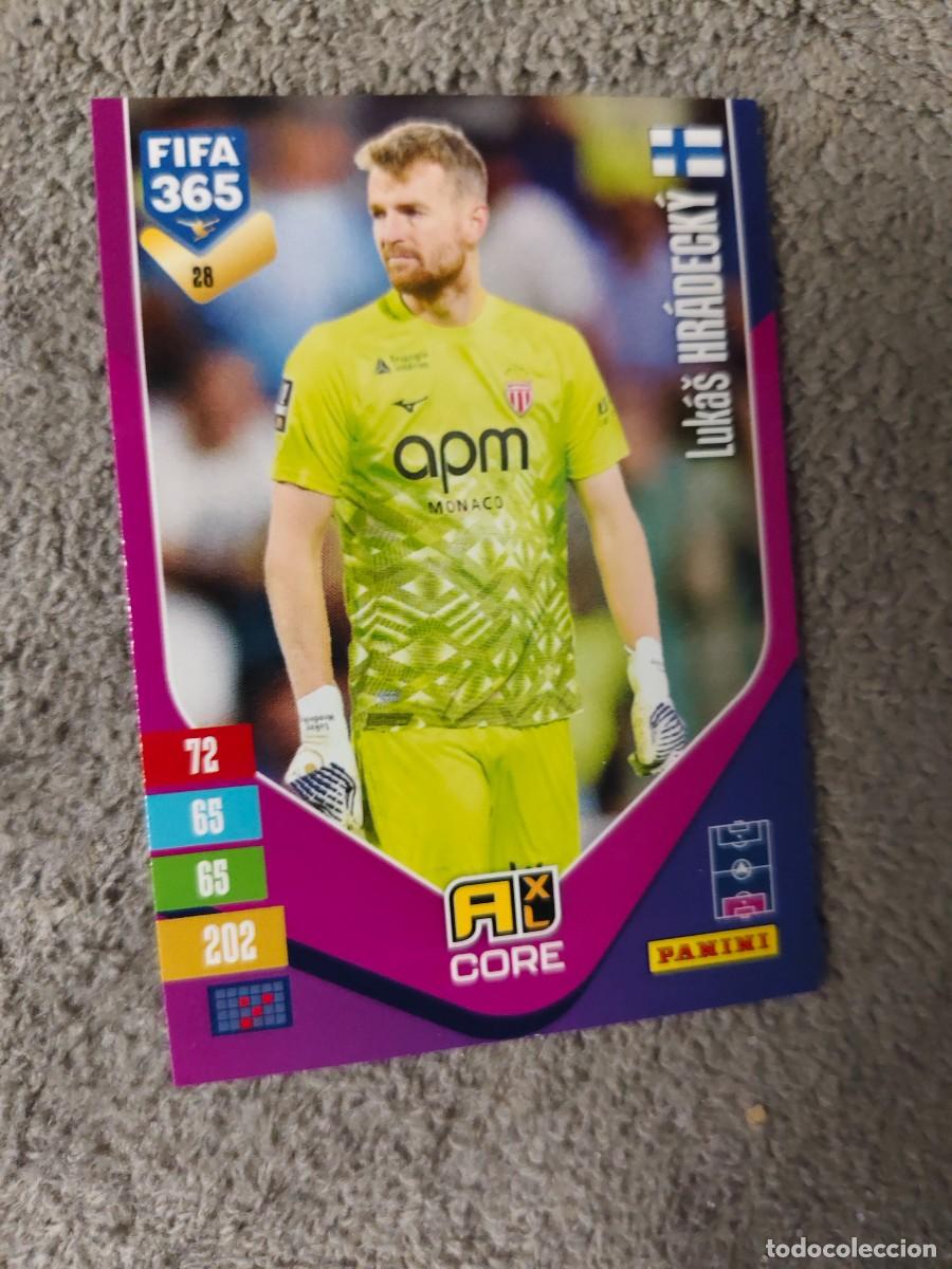 Cromos de f&uacute;tbol: 28 365 ADRENALYN 26 27 LUK&Aacute;&Scaron; HRADECK&Yacute; AS MONACO BASE CARD CORE 2026 2027 FIFA PANINI AAV