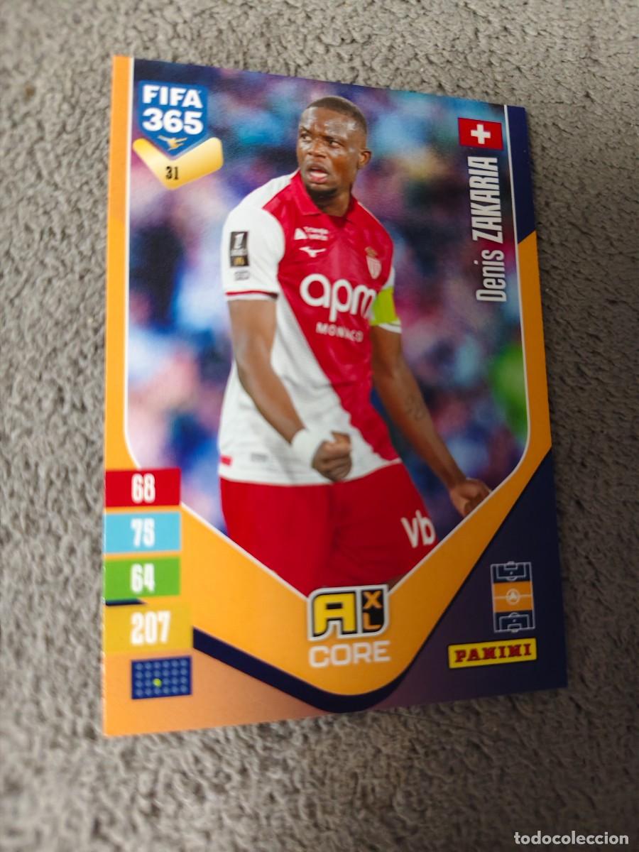 Fu&szlig;ball-Sticker: 31 365 ADRENALYN 26 27 DENIS ZAKARIA AS MONACO BASE CARD CORE 2026 2027 FIFA PANINI AAV