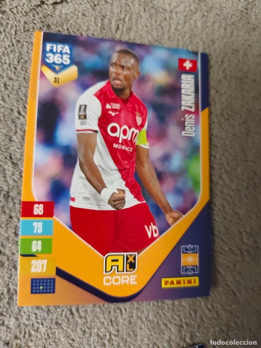 Fu&szlig;ball-Sticker: 31 365 ADRENALYN 26 27 DENIS ZAKARIA AS MONACO BASE CARD CORE 2026 2027 FIFA PANINI AAV