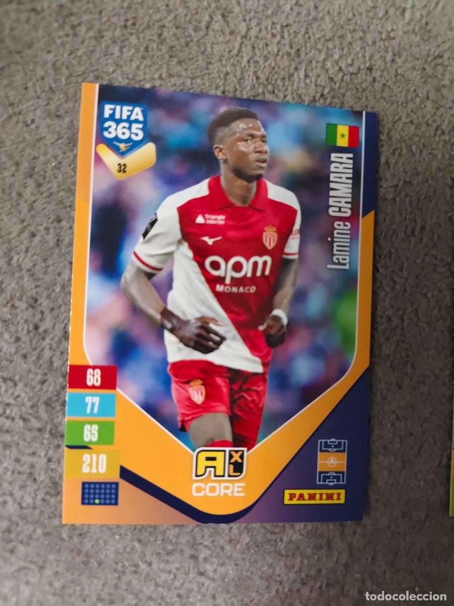 Fu&szlig;ball-Sticker: 32 365 ADRENALYN 26 27 LAMINE CAMARA AS MONACO BASE CARD CORE 2026 2027 FIFA PANINI AAV