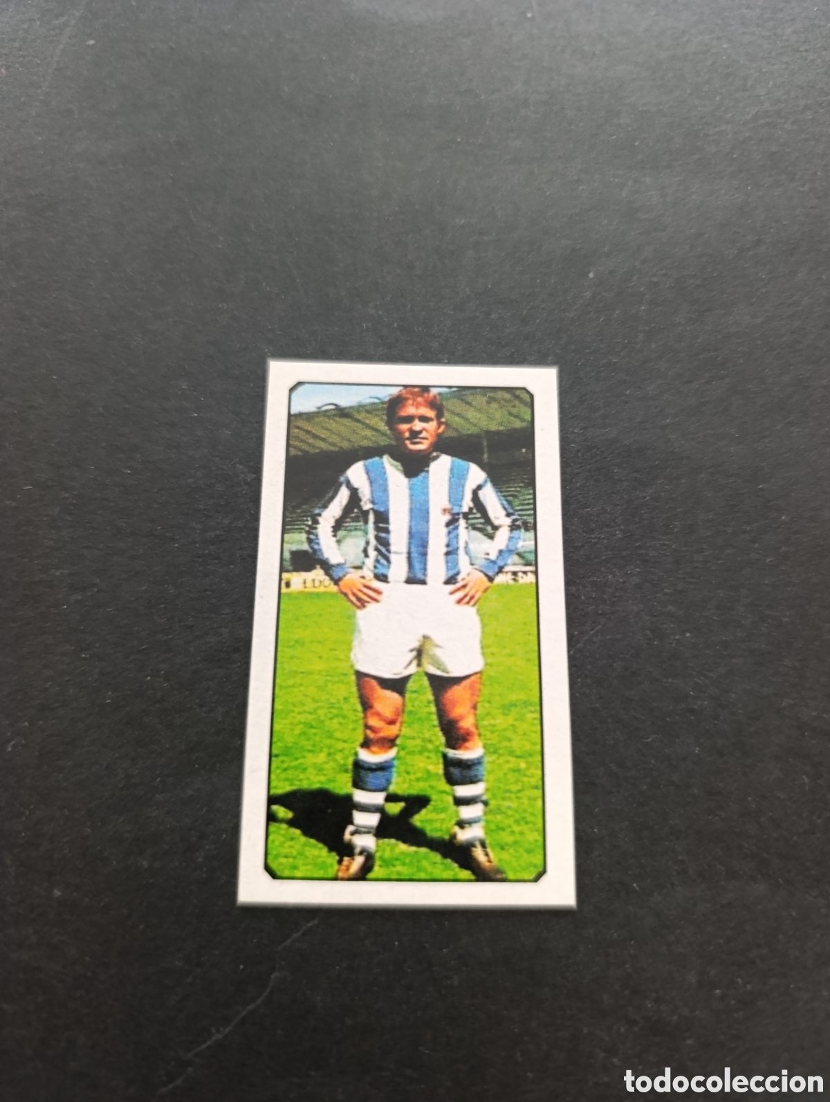 Fu&szlig;ball-Sticker: Cromo Oyarzabal Real Sociedad Liga Este 77 78, ampliaci&oacute;n de la colecci&oacute;n.