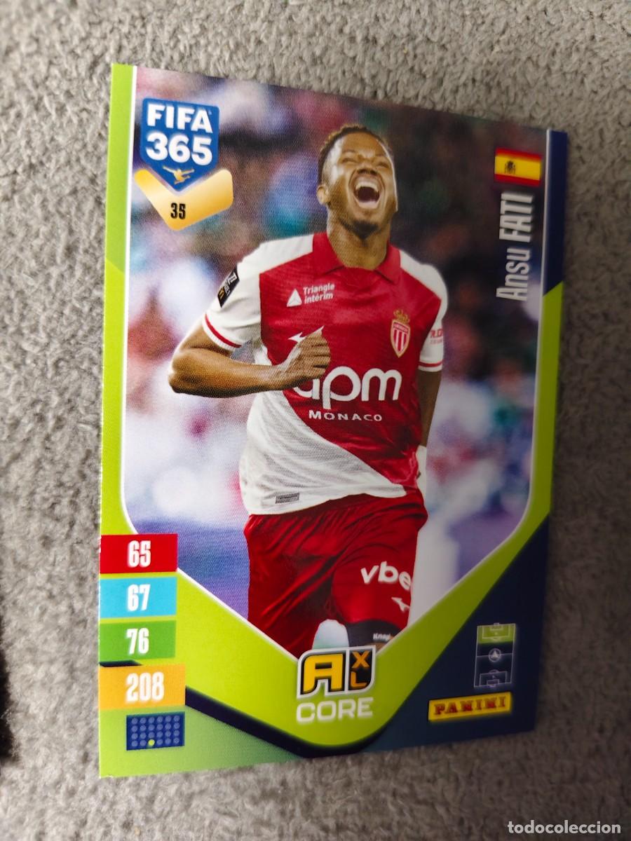 Fu&szlig;ball-Sticker: 35 365 ADRENALYN 26 27 ANSU FATI AS MONACO BASE CARD CORE 2026 2027 FIFA PANINI AAV