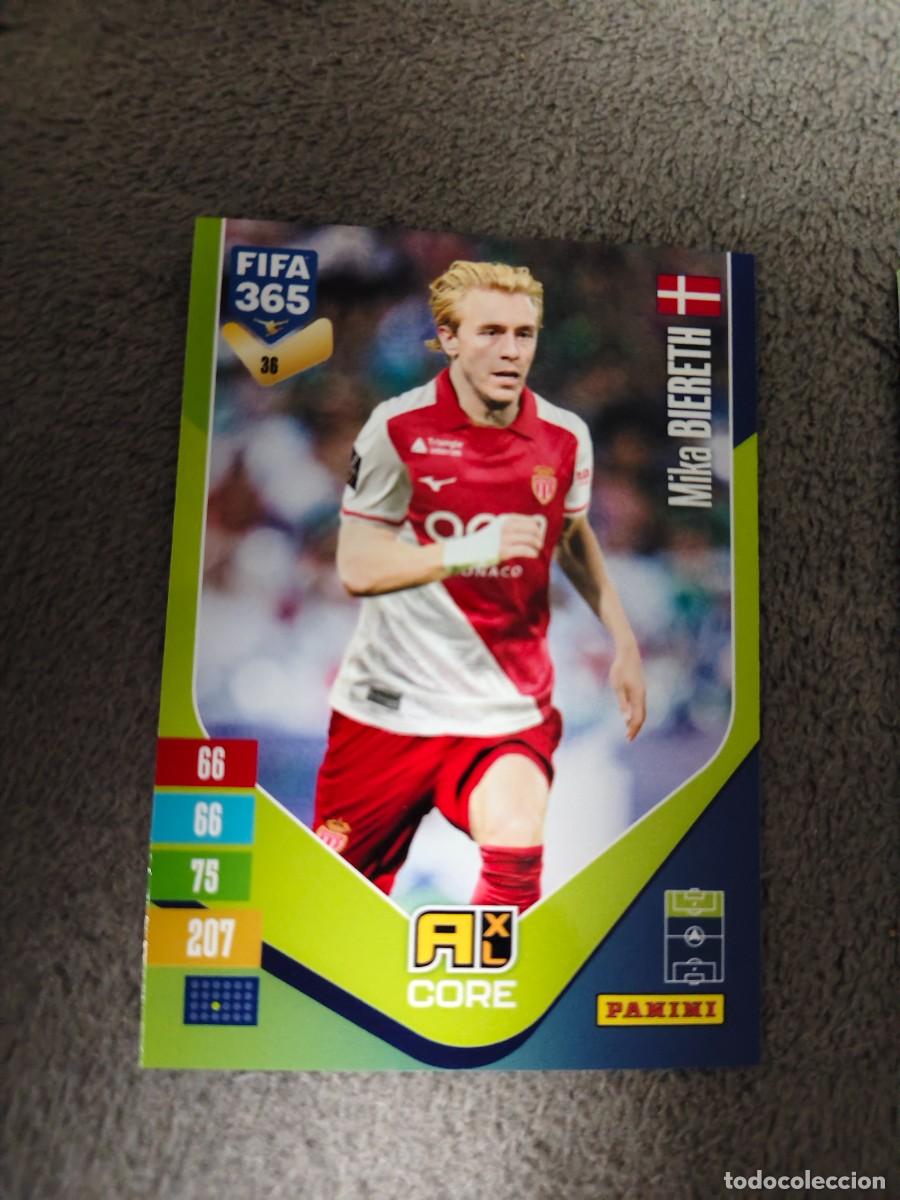 Fu&szlig;ball-Sticker: 36 365 ADRENALYN 26 27 MIKA BIERETH AS MONACO BASE CARD CORE 2026 2027 FIFA PANINI AAV