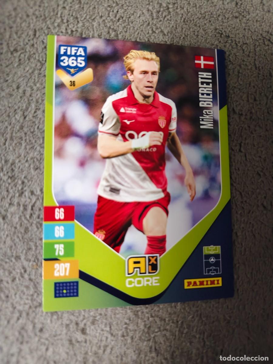 Fu&szlig;ball-Sticker: 36 365 ADRENALYN 26 27 MIKA BIERETH AS MONACO BASE CARD CORE 2026 2027 FIFA PANINI AAV