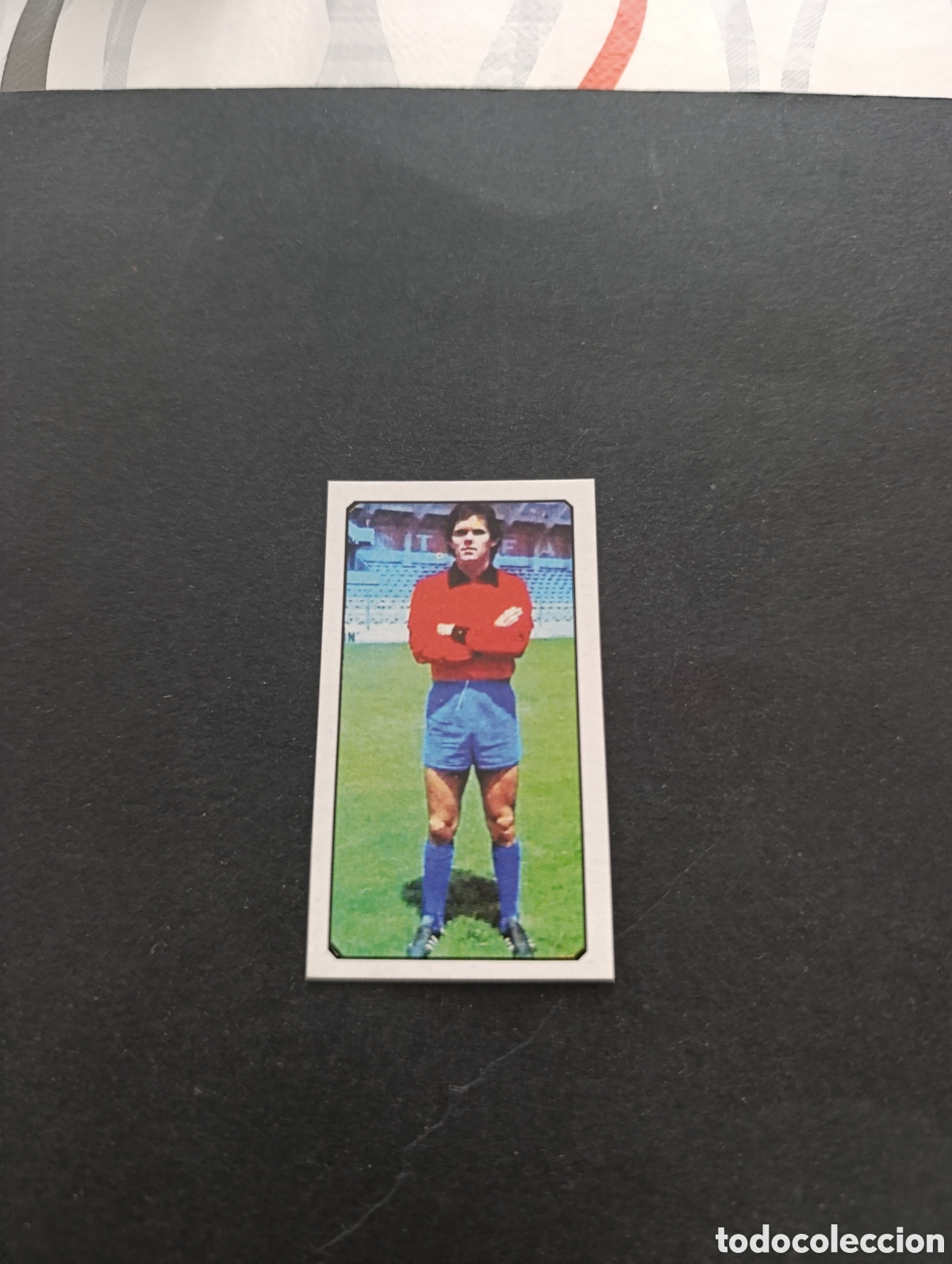 Cromos de f&uacute;tbol: Cromo Ochotorena Real Sociedad Liga Este 77 78, ampliaci&oacute;n de la colecci&oacute;n.