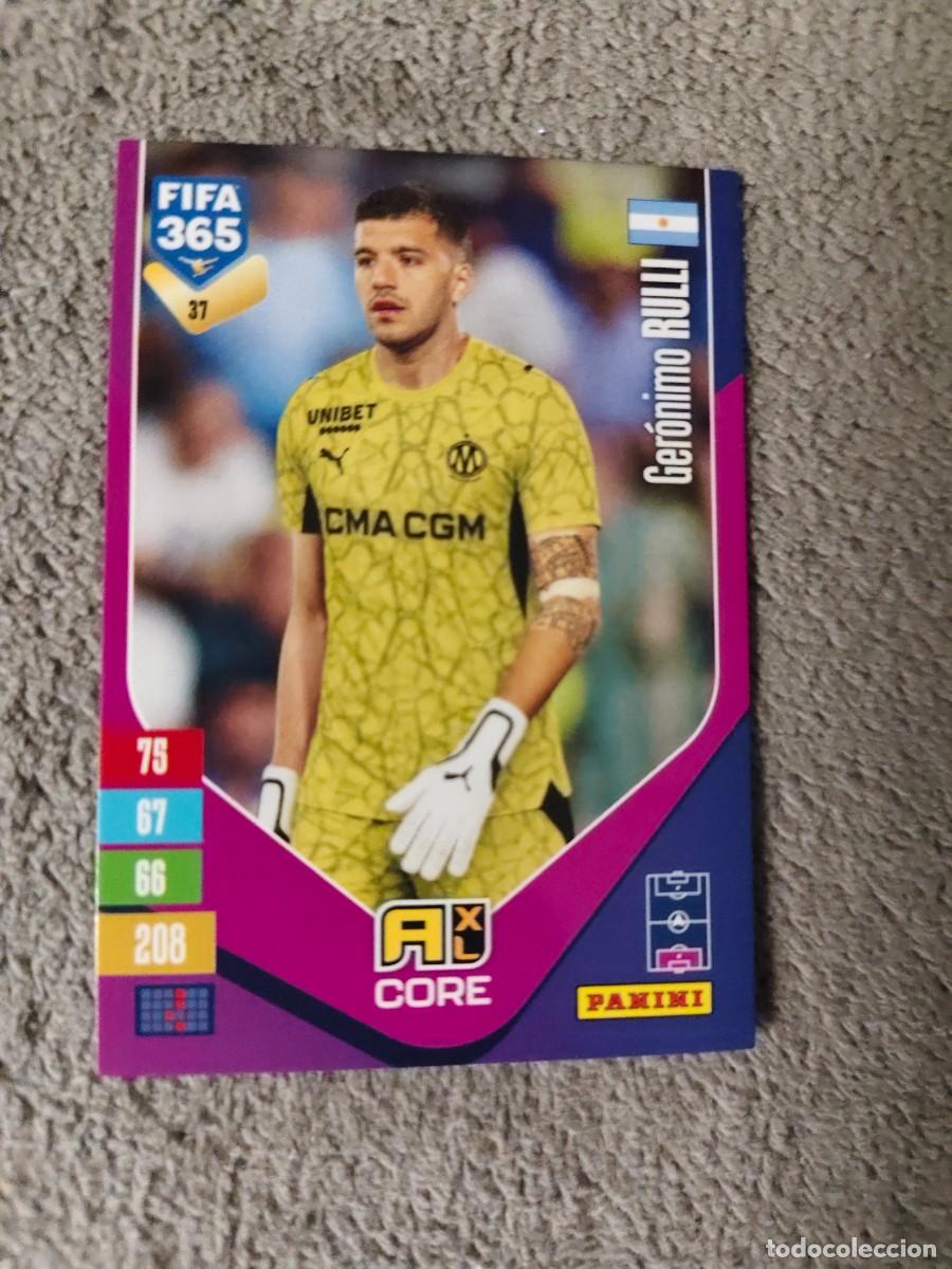 Fu&szlig;ball-Sticker: 37 365 ADRENALYN 26 27 GER&Oacute;NIMO RULLI OLYMPIQUE MARSELLA BASE CARD CORE 2026 2027 FIFA PANINI AAV