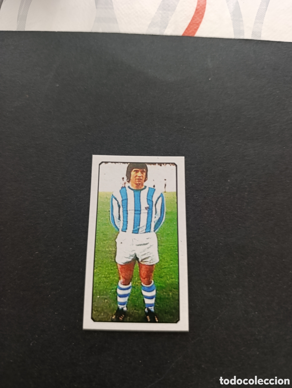Fu&szlig;ball-Sticker: Cromo Elcoro Real Sociedad Liga Este 77 78, ampliaci&oacute;n de la colecci&oacute;n.